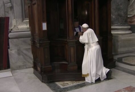 Confessione di Papa Francesco