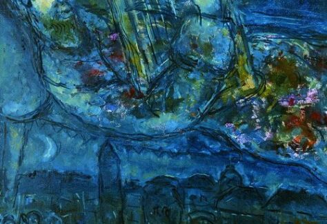 Il re Davide di Marc Chagall, 1951 Francia