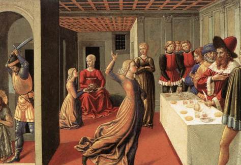 La danza di Salome- Benozzo Gozzoli
